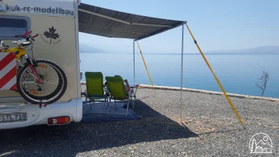 Stellplatz 55 auf Kamp Punta Povile Kroatien