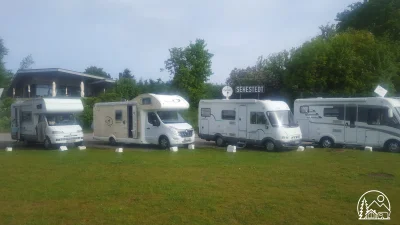 Stellplatz 3 auf Wohnmobilstellplatz am Nord-Ostsee-Kanal in Sehestedt