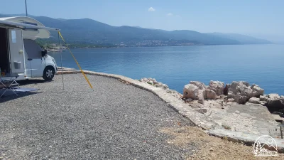 Stellplatz 55 auf Kamp Punta Povile Kroatien