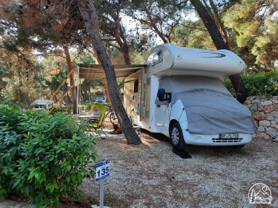 Stellplatz 135 auf Camping Slatina