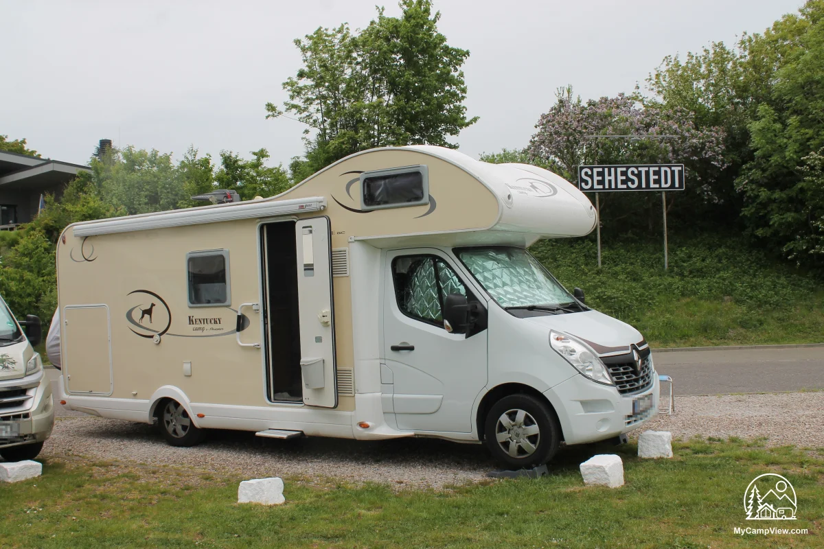 Titelbild von Wohnmobilstellplatz am Nord-Ostsee-Kanal in Sehestedt